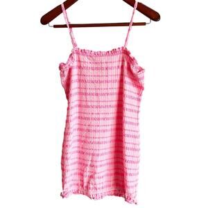 Mikoh Pink Striped Summer | Beach Mini Dress Size 2